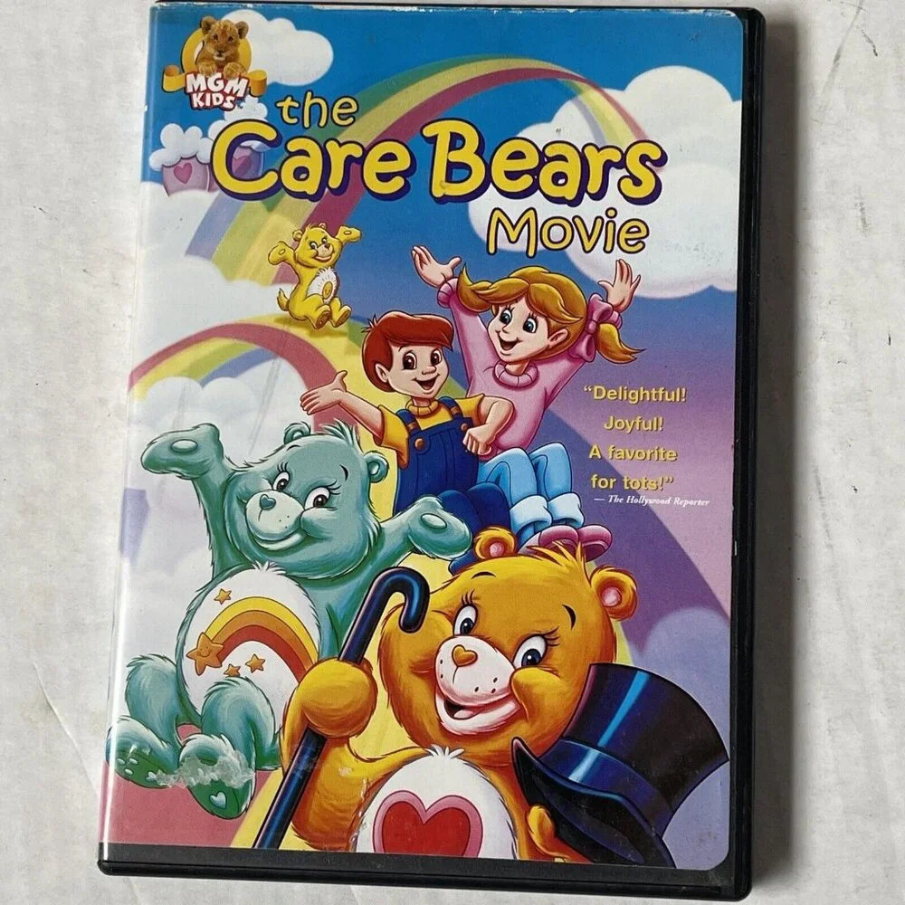 The Care Bears Movie DVD 1985 Cartoon Animated Hasbro Family Kids Movie